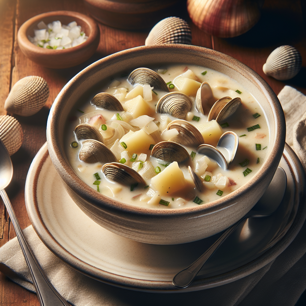 Delicious and Hearty Clam Chowder Recipe: A Taste of Tradition