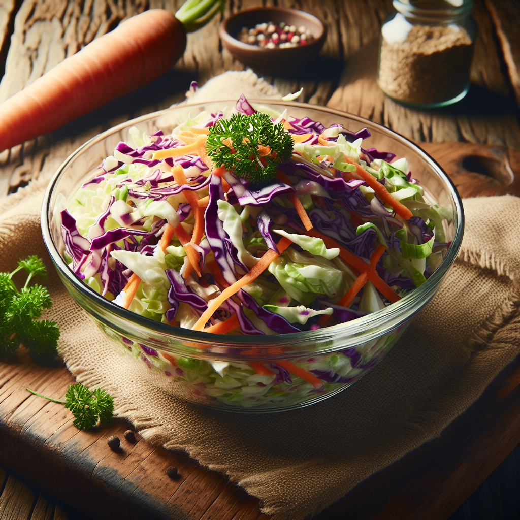 Crunchy and Creamy Coleslaw Recipe: A Side Dish to Remember