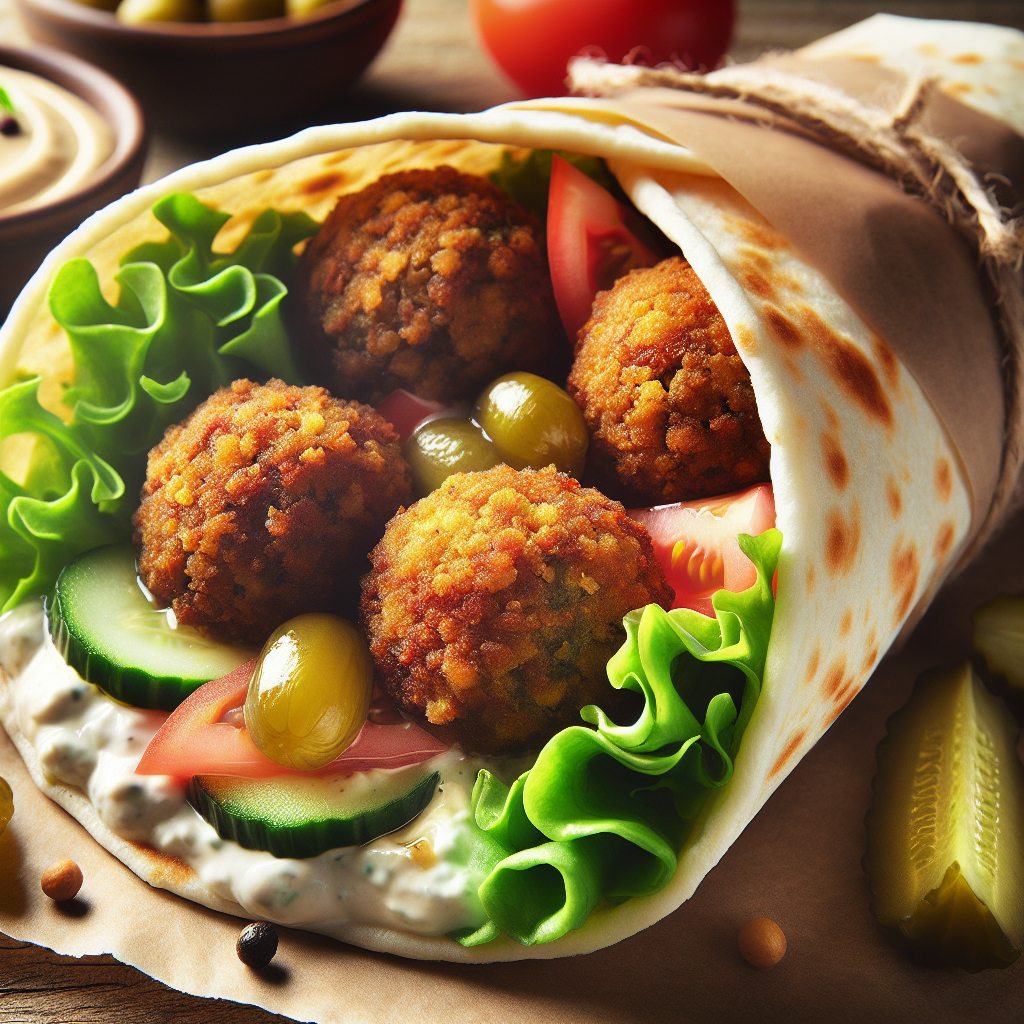 Delicious and Nutritious: Falafel Wrap Recipe You’ll Love!