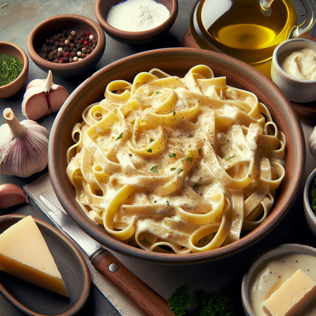 Creamy Indulgence: The Classic Fettuccine Alfredo Recipe